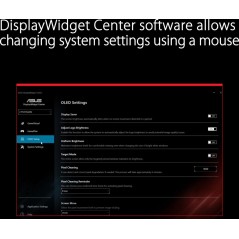 ASUS ROG Swift OLED PG27AQDM 26.5" 2K Monitor - Stunning 2560 x 1440 Resolution, 240Hz Refresh Rate, and Pivot Design for Ultima